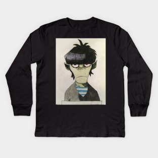 Murdoc - phase 3 Kids Long Sleeve T-Shirt